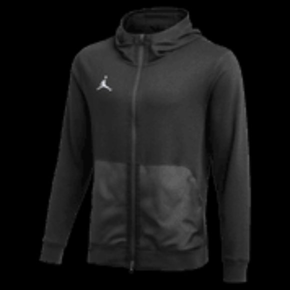 Jordan Jackets & Coats Mens Jordan Team Drifit Air Full Zip Fleece